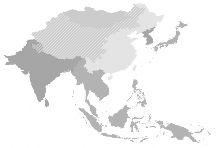 Regionen CrossAsia