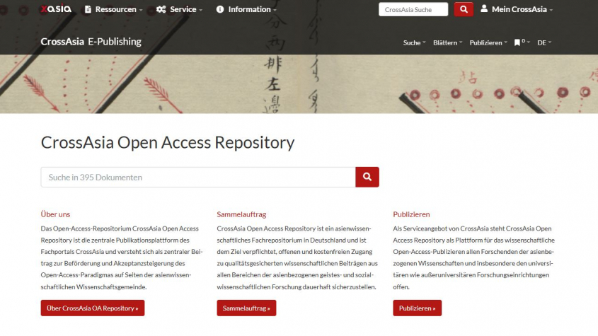 CrossAsia Open Access Repository