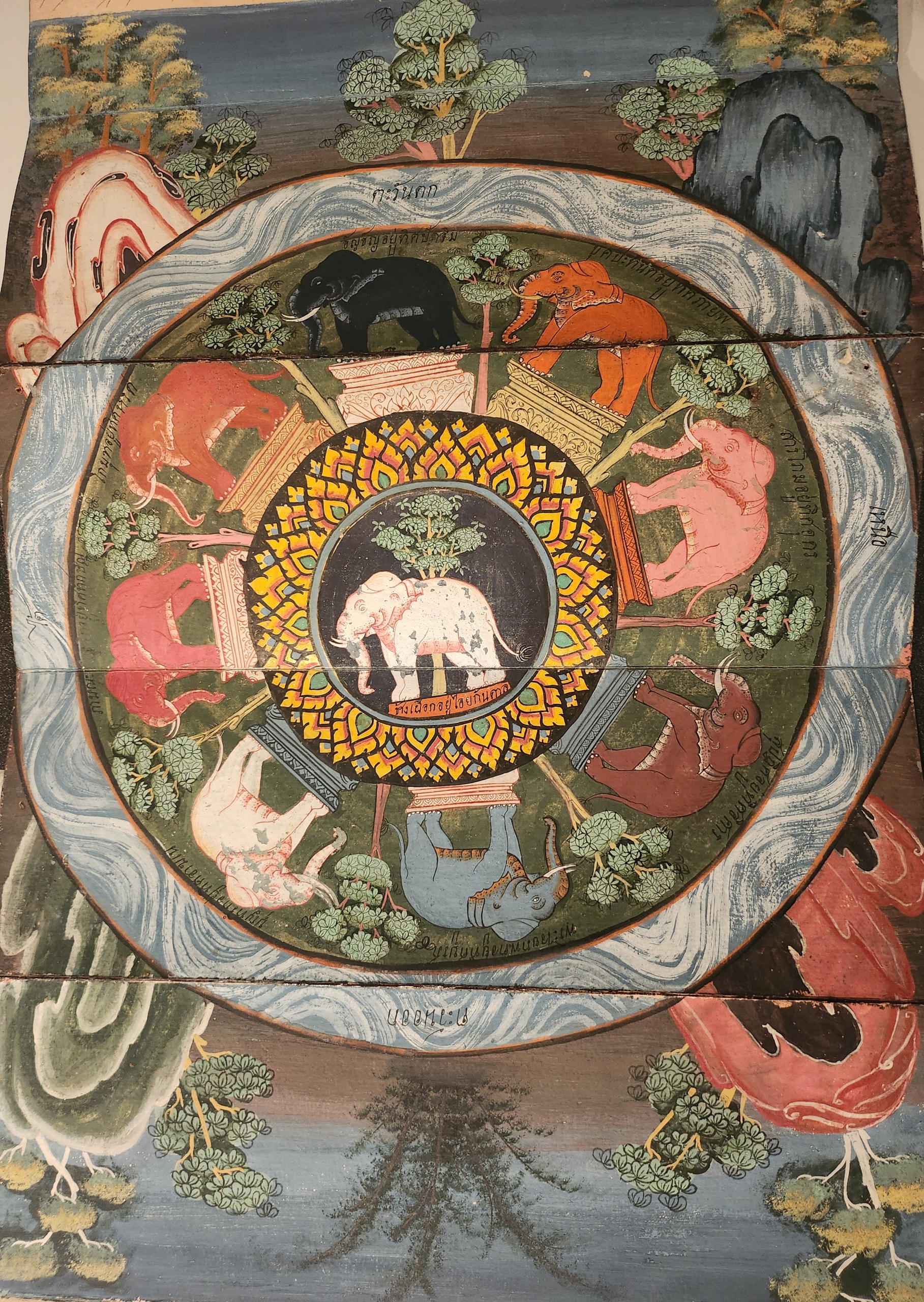 Elefanten der 8 Himmelsrichtungen