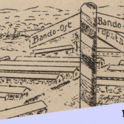 Fremdenführer durch das Kriegsgefangenenlager Bando, Japan : herausgegeben von der Lagerdruckerei Bando gelegentlich der Ankunft der von Kurume nach Bando verlegten Kameraden, August 1918. Krieg 1914/25024. Public Domain 1.0